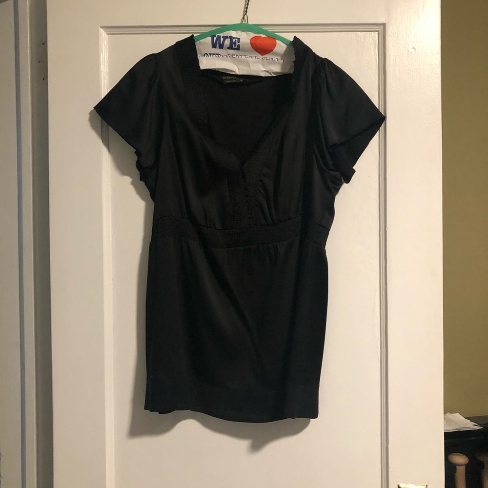 Silk Black Blouse